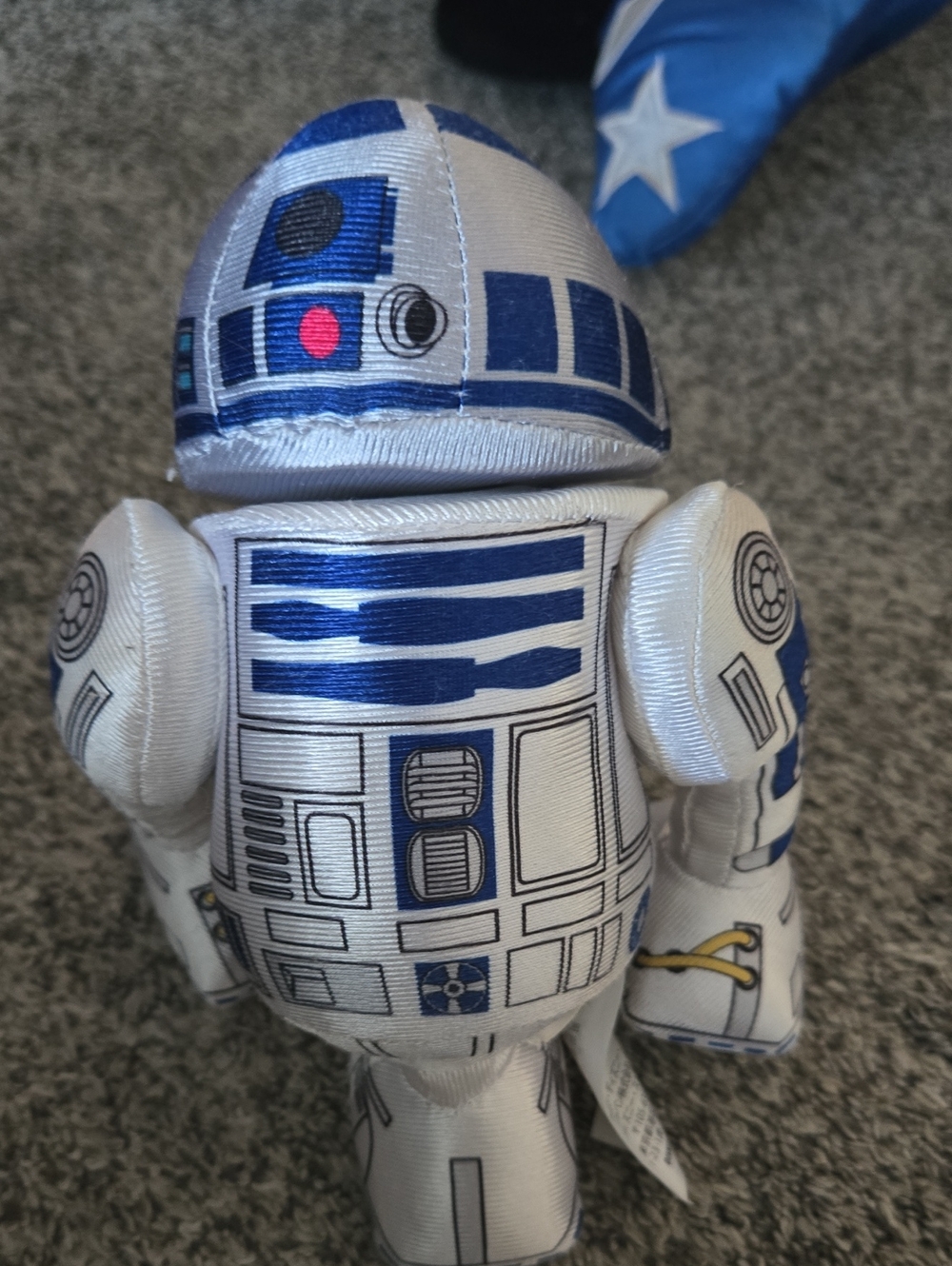 Disney R2-D2 Plush Toy - White and Blue